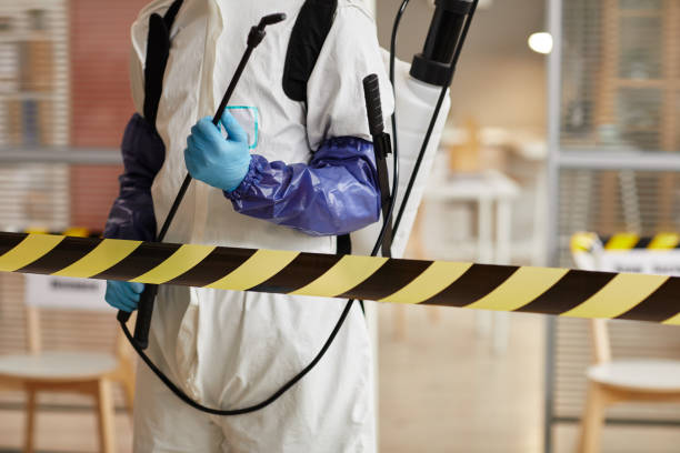 Professional Crime Scene Cleanup technician working in Robbinsville, NJ